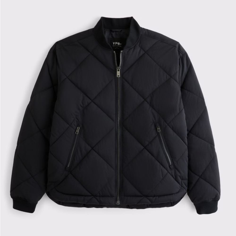YPB Quilted Bomber Jacket